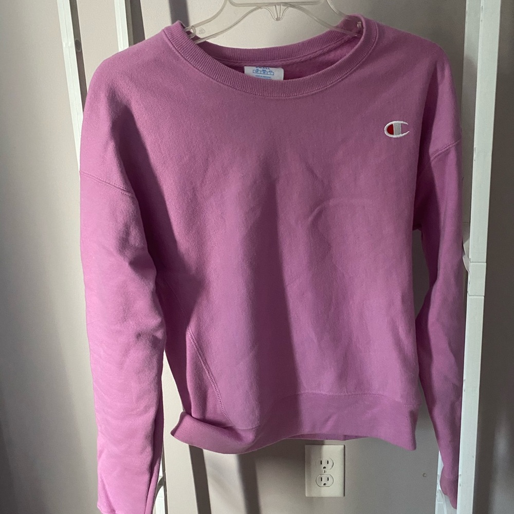 Pink Champion Crewneck